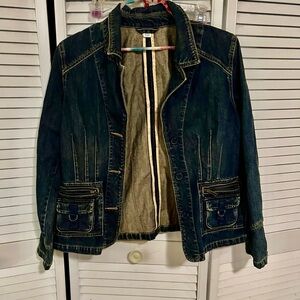 Old Navy Dark Blue Denim Jacket